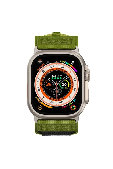 ASFAL Apple Watch Uyumlu Hasır Kordon Watch Ultra 3 4 5 6 7 8 Se ultra 42 44 45 49 mm Uyumlu Şık Kordon - Resim 4