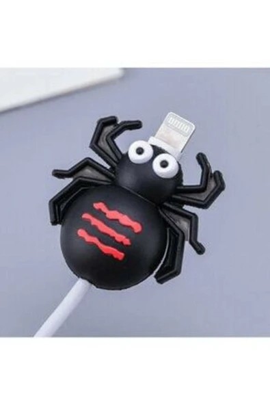 ASFAL Kablo Koruyucu Tüm Telefon Modelleri Ile Uyumlu Örümcek