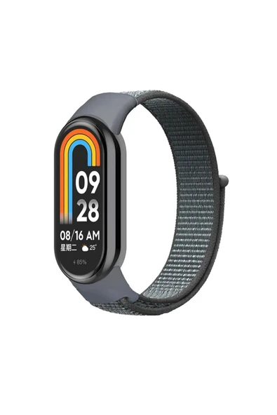 ASFAL Xiaomi Mi Band 8 Uyumlu Kordon Mi Band 8 Sport Loop Örgü Kordon Kayış ürün görseli 1