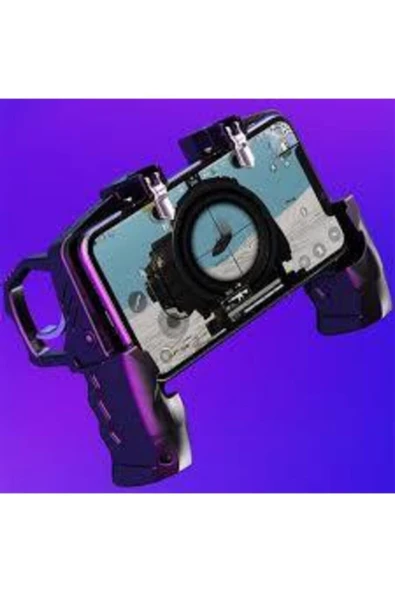 TEKNOLOJİ SEPETTE K-21 Oyun Aparatı Tüm Telefonlar Için Pubg Tetik Oyun Kolu Konsolu Joystick Ateş Tetik Düğmesi - 7