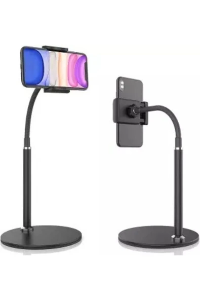 ASFAL Masaüstü Metal Tabanlı Telefon Tutucu Stand - 3