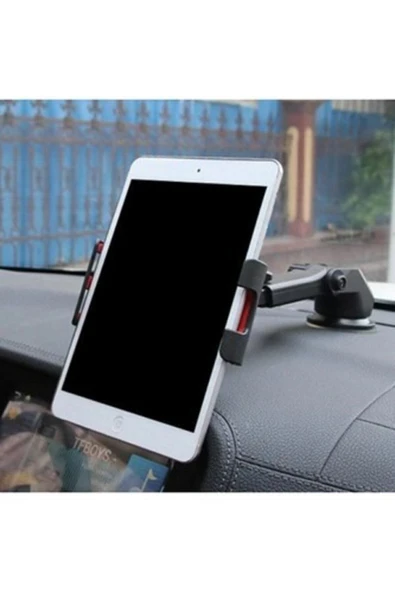 ASFAL 360° Dönebilen Ayarlanabilir Araç Içi Vantuzlu Tablet Ve Telefon Tutucu - 5