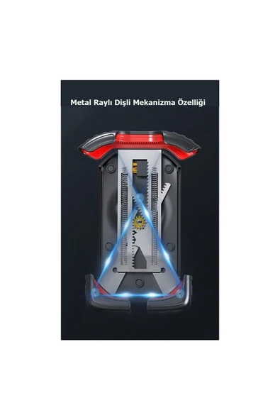 ASFAL Motosiklet, Bisiklet Uyumlu   Telefon Tutucu Yatay ve Dikey Kullanılır 4.7-6.8 inç Siyah - 2