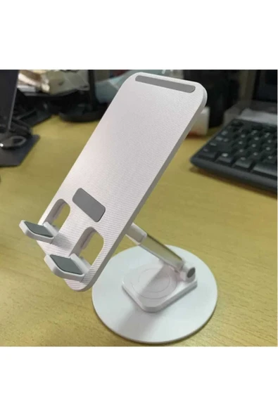 ASFAL 360° Dönebilen Katlanabilir Taşınabilir Kaliteli Telefon Ve Tablet Tutucu, Telefon Ve Tablet Standı - 2