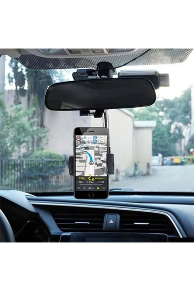 ASFAL Uzayabilen Dikiz Aynası Telefon Tutucu Araç Içi Telefon Tutacağı Car Holder