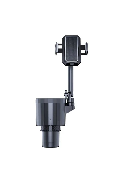 ASFAL 2in1 Araç Telefon Tutucu Araç İçi İçecek Telefon Tutucu Araba Bardaklık Telefon Tutacağı - 3