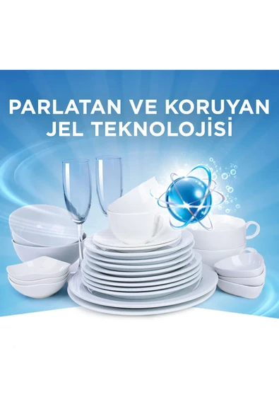 Finish Hepsi Bir Arada Bulaşık Makinesi Deterjanı Jel Sıvı 1000 ml - 3