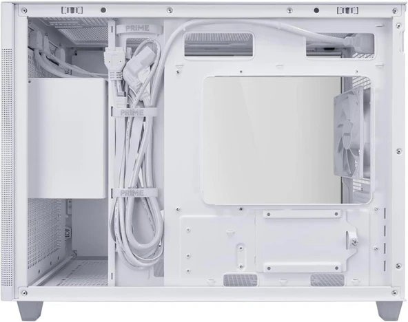 Asus Prime AP201 1 Fanlı Beyaz mATX Bilgisayar Kasası - 2