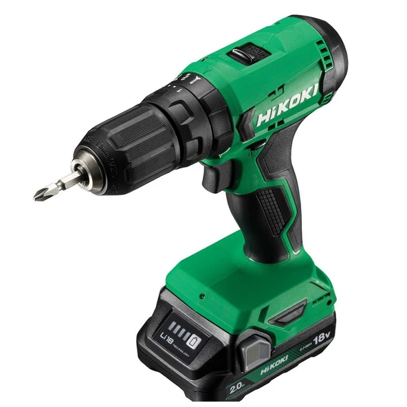 Hikoki DV18DA-2.0 18V/2.0Ah 50Nm Çift Akülü Şarjlı Darbeli Matkap - Resim 2