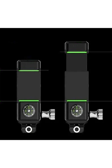 ASFAL Pusulalı Gidon Bağlantılı Motosiklet Bisiklet Scooter Bebek Arabası Telefon Tutucu - Resim 5