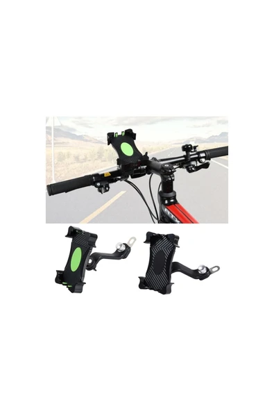 ASFAL 360° Dönebilen Bisiklet Ve Motosiklet Telefon Tutucu Yatay Ve Dikey Kullanım - 4