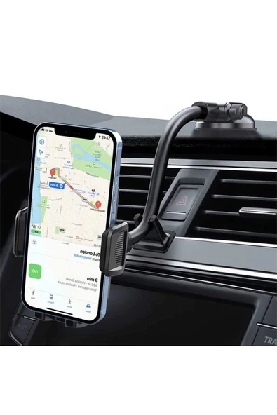 ASFAL Kamyon, Tır ve Araç içi Telefon Tutucu Vantuzlu, Uzun, Güçlü Şık Telefon Tutacağı - 5