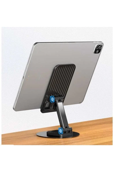 ASFAL 360° Dönebilen Katlanabilir Taşınabilir Kaliteli Telefon Ve Tablet Tutucu, Telefon Ve Tablet Standı - Resim 6