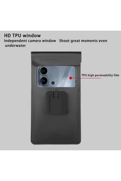 ASFAL Su geçirmez Motosiklet Telefon Tutucu, Taşınır, 360° Dönen, TAK-ÇIKAR Motosiklet Telefon Tutacağı - 4