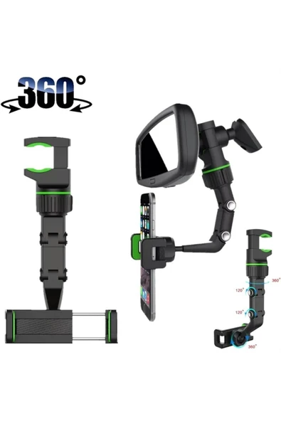 ASFAL Dikiz Aynası Telefon Tutucu,masaüstü, Koltuk Arkası Telefon Tutacağı Car Holder(AÇIKLAMAYI OKUYUNUZ) - 4