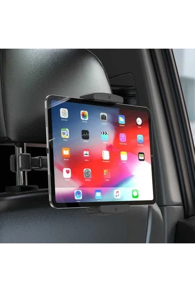 ASFAL Araç içi Koltuk Arkası Telefon ve Tablet Tutucu 360° Dönebilir Yatay ve Dikey Kullanılır - 2