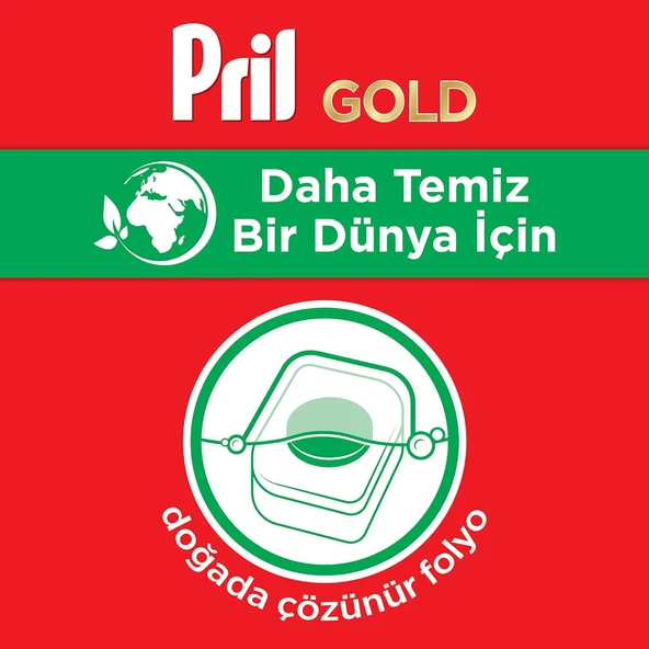 Pril Hepsi 1 Arada Jel Standart 60 Yıkama Bulaşık Deterjanı - 2