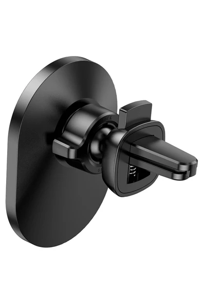 ASFAL Magsafe Uyumlu Mıknatıslı Telefon Tutucu Havalandırma Girişli 360° Dönebilen Telefon Tutacağı - 6