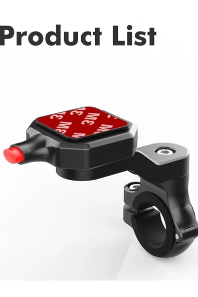 ASFAL Bisiklet Motosiklet ve Scooter için Gidon Uyumlu Telefon Tutucu 4-6.8 Modellere Uyumlu Kolay Kurulu - 5