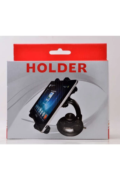 ASFAL Masaüstü Ve Araç Tablet, Dvd, Gps Tv Tutucu, Fonksiyonel, Portatif, Vakumlu 360° Dönen Tablet Tutucu - 2