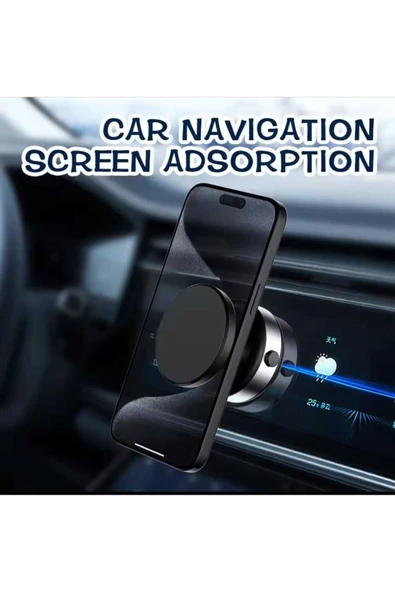 ASFAL Yeni Nesil Araç İçi Akıllı Telefon Tutucu 360° Dönen Vakumlu Ayna, Masa, Dolap Telefon Tutacağı - 8