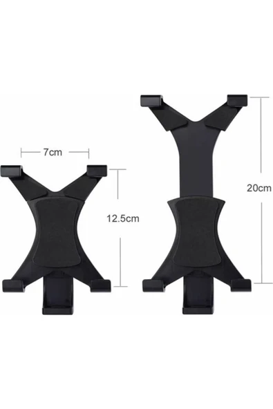 ASFAL Tripod Tablet Tutucu Stand Sünger Korumalı Sert Plastik - 3