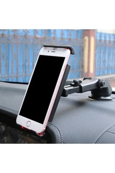 ASFAL 360° Dönebilen Ayarlanabilir Araç Içi Vantuzlu Tablet Ve Telefon Tutucu - 4