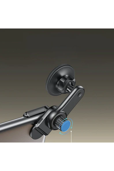 ASFAL 360° Ayarlanabilir Araç CarPlay Ekranına Uyumlu Magsafe Araç Telefon Tutucu Laptop Telefon Tutucu - 4