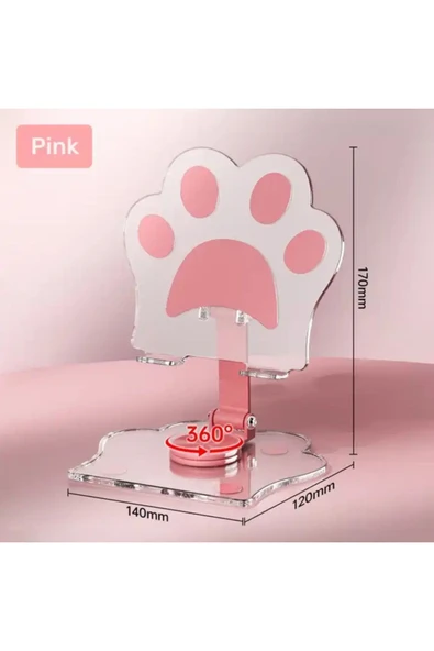 ASFAL 12 inç Uyumlu, Katlanabilir, 360° Dönen Masaüstü Telefon ve Tablet Tutucu, Tablet ve Telefon Standı ürün görseli 1