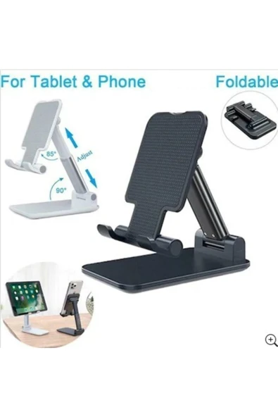 SAYWİN Masaüstü Telefon Tablet Tutucu Telefon Tutacağı Tripod - 4