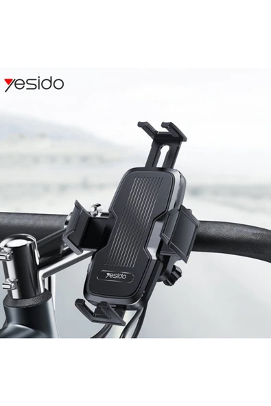 ASFAL Ayarlanabilir 360° Dönebilen Motorsiklet, Scoter, Bebek Arabası ve Bisiklet Telefon Tutucu - 7