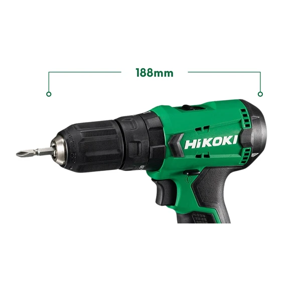 Hikoki DV18DA-2.0 18V/2.0Ah 50Nm Çift Akülü Şarjlı Darbeli Matkap - Resim 4