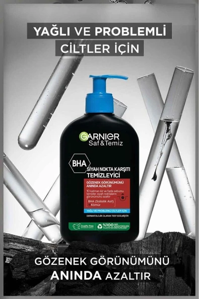 Garnier Saf Temiz Siyah Nokta Karşıtı Temizleyici 250 ml