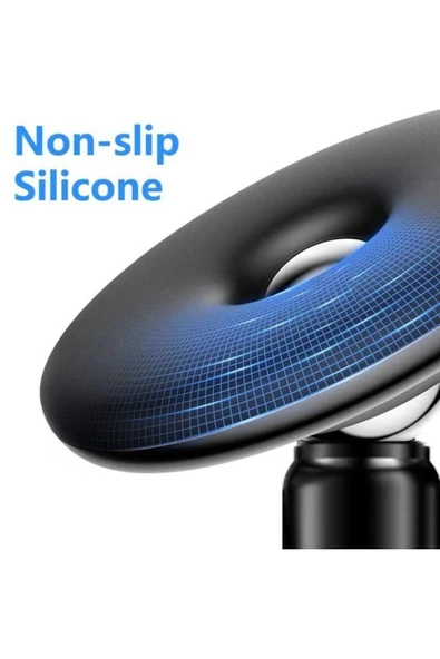 ASFAL Mıknatıslı Araç Içi Telefon Tutucu 360° Oynar Başlıklı Dikey Ve Yatay Kullanım Manyetik Car Holder - 5