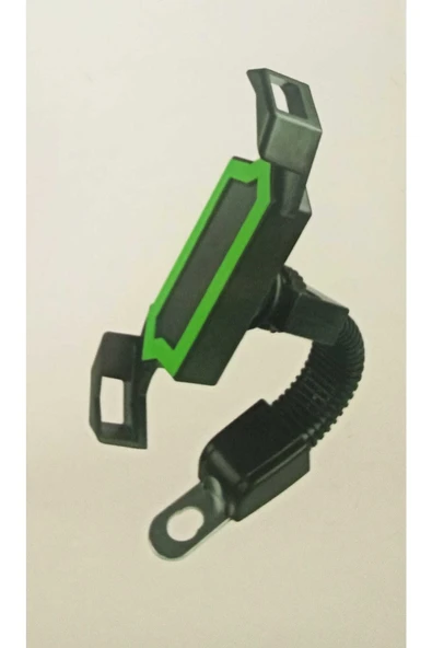 ASFAL Ayna Bağlantılı Motorsiklet Telefon Tutucu Kilit Özellikli Telefon Tutacağı - 2