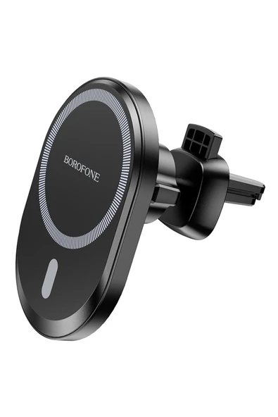 ASFAL Magsafe Uyumlu Mıknatıslı Telefon Tutucu Havalandırma Girişli 360° Dönebilen Telefon Tutacağı - 2