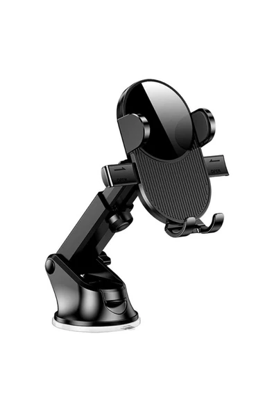 ASFAL Araç İçi Uzayan Ayarlanabilir Telefon Tutucu, Cam ve Torpido Uyumlu Şık ve Kaliteli 360° Kullanılır - 7