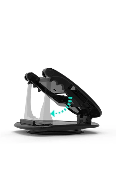 ASFAL Araç Içi Torpido Telefon Tutucu, Yapışkanlı Dikey Ve Yatay Kullanım Tüm Telefon Modelleri Ile Uyumlu - Resim 7