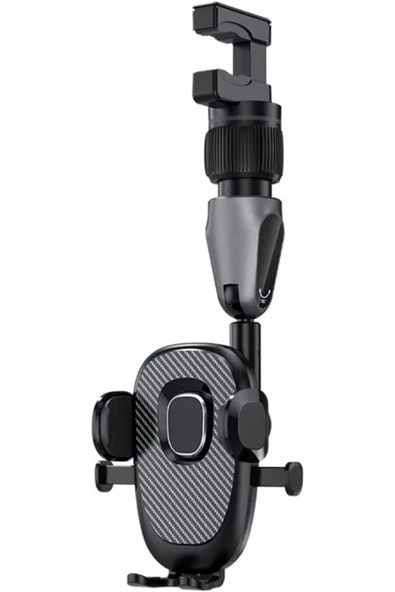 ASFAL Dikiz Aynası Araç İçi Telefon Tutucu Koltuk Arkası, Masaüstü Telefon Tutacağı Car Holder - 2