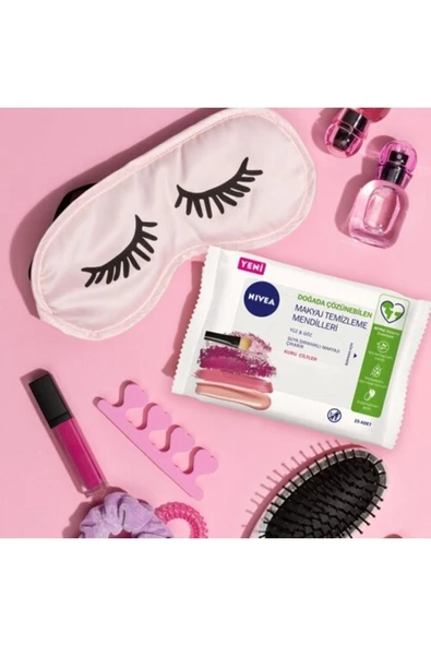 Nivea Makyaj Temizleme Mendili 3in1 Kuru Ciltler 25 Yaprak - 3