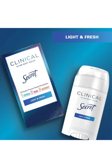 Secret Clinical Strength Light & Fresh Antiperspirant Deodorant 45GR - 6