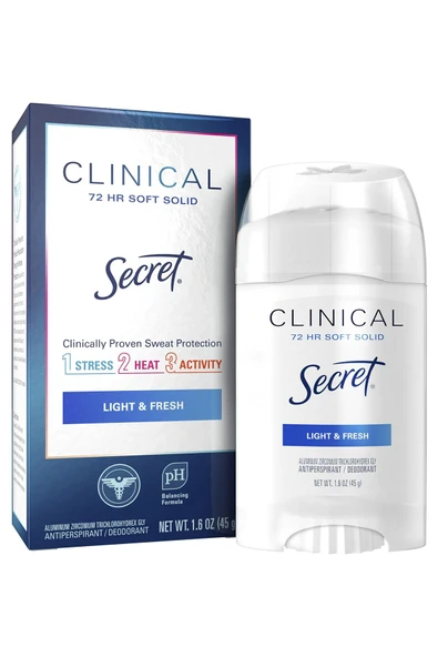 Secret Clinical Strength Light & Fresh Antiperspirant Deodorant 45GR