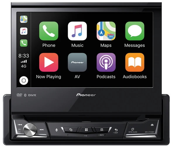 Pioneer Avh Z7250bt Indash Carplay Multimedya - 2
