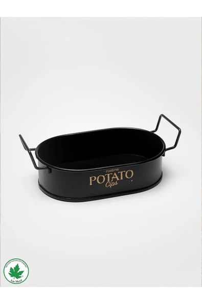 Viola Patates&Cips Sunum Tepsisi-Oval 21x13cm - 4
