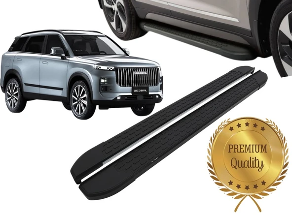 JAECOO 7 2024 2025 2026 2027 ARACA ÖZEL YAN BASAMAK NVDS ürün görseli 1