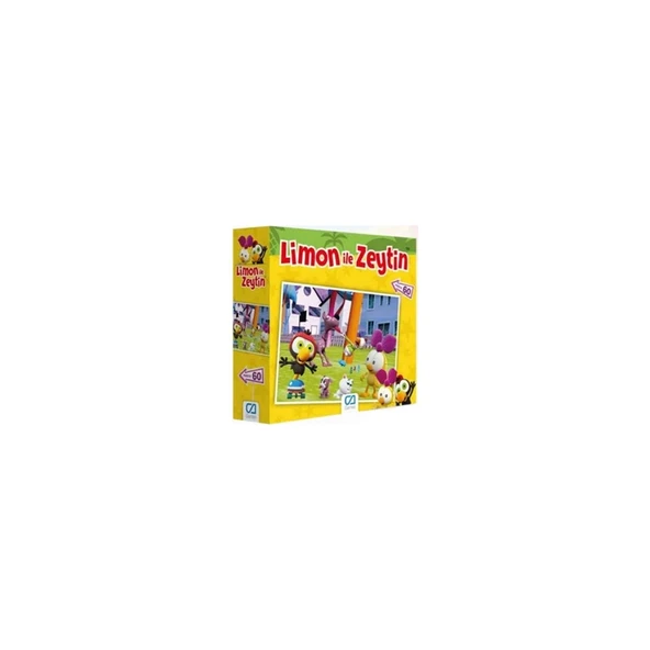 Ca Games Puzzle Limon ile Zeytin 60 Parça CA.5096 1319
