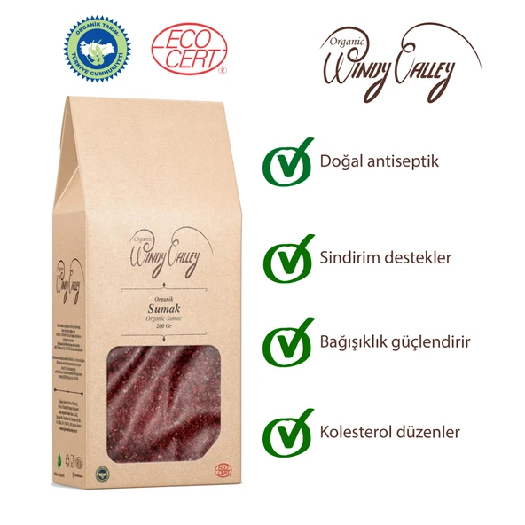 Organik Sumak (200 gr) - Resim 2