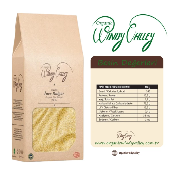 Organik Köftelik İnce Bulgur (750 gr) - 3