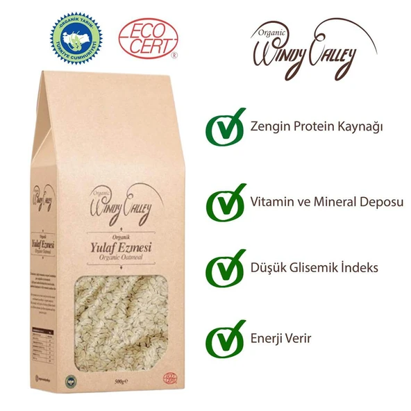 Organik Yulaf Ezmesi (500 gr) - 2