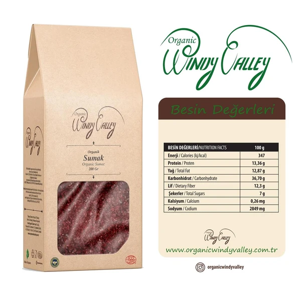 Organik Sumak (200 gr) - Resim 3